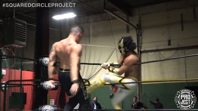 Squared Circle Project: Mark Wheeler vs Justin Parker vs Mantequilla смотреть онлайн