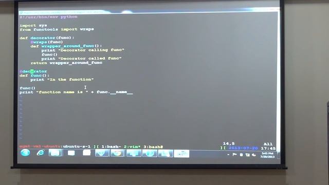 Introduction to Decorators by Saurabh - July 2013, Bangpypers смотреть онлайн