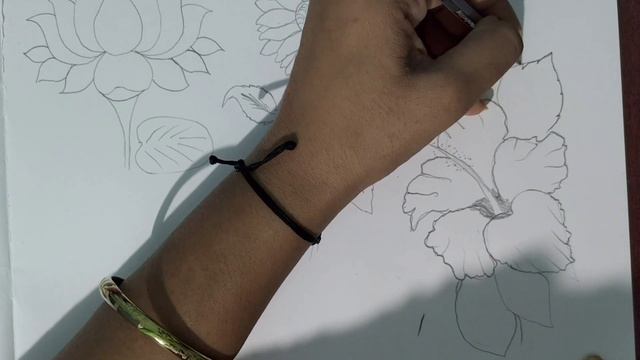 How to Draw 5 Flowers in 5 Minutes ||Lotus,Sunflower,Rose,Lilly& Hibiscus drawing|#Pragya art zone смотреть онлайн