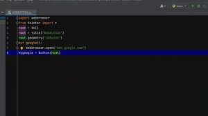 Crear una Interfaz GUI en PYTHON en 10 minutos || abrir cualquier Web