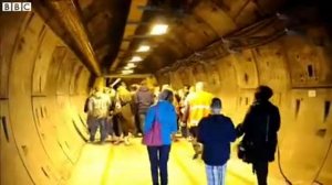 Visitors head underground to explore Channel Tunnel