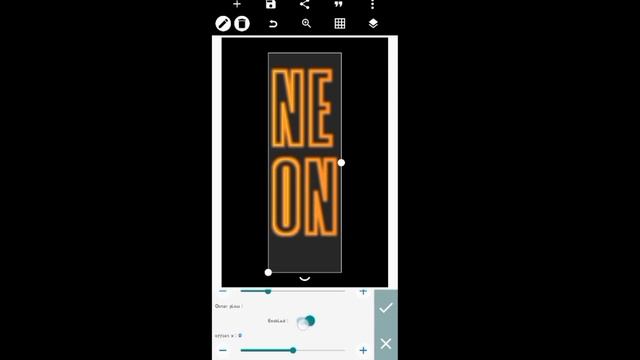 Unveiling the Secret: Create Mind-Blowing NEON EFFECT on Pixellab #pixellabtutorial@UniqueStudeos