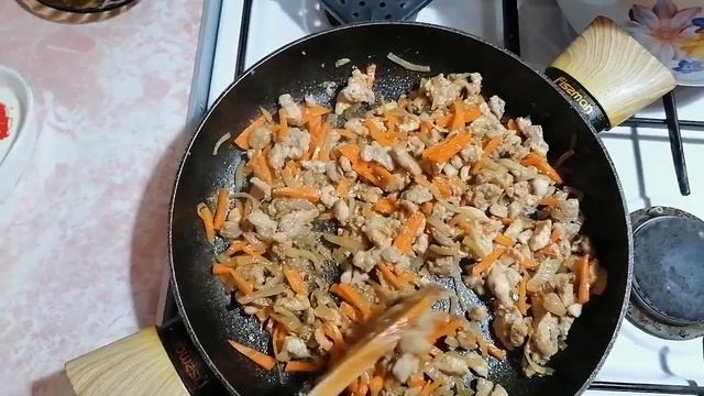 МАКАРОШКИ (ВИКА ГОТОВИТ) [#SmakON#макароны #курочка #курица #оченьпросто  #макарошки