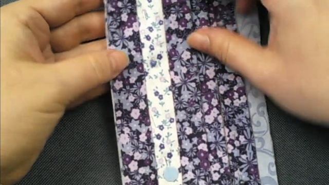 Гребешковый кармашек для текстильного органайзера смотреть онлайн