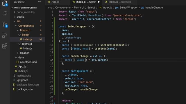 Using Formik and Material-UI to Build Better Forms in React (Hooks) with Yup Validation смотреть онлайн