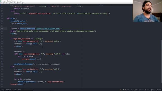 Envio e Recebimento Automático de Mensagens no Whatsapp com Selenium - Python faz pra Mim 05 смотреть онлайн
