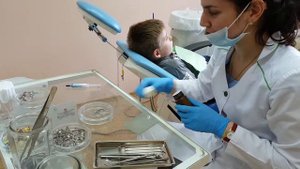 Поход к стоматологу. My visit to the dentist. Илья 7 лет.