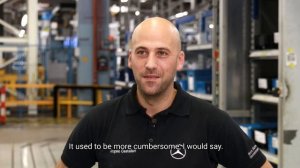 Digitalization in plant logistics - Mercedes-Benz Düsseldorf