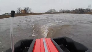 Водомёт в действии. Спуск на воду ( 1)