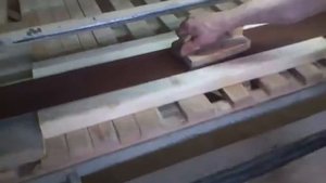 Шлифование деревянных деталей на ШЛПС
