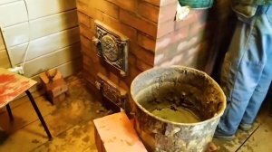 Кирпичная печь своими руками. Кладка печи.