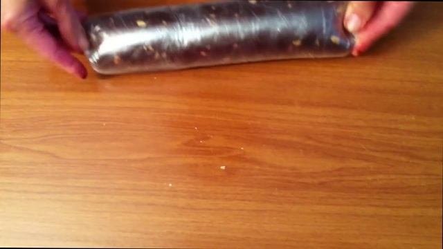 Рецепт шоколадной колбасы