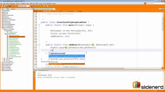 67 Java Interfaces Polymorphism Example |