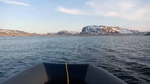 Рыбалка в Териберке. Баренцево море. Треска.