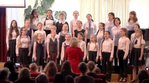 Точка, точка, запятая…, Исп  старший хор