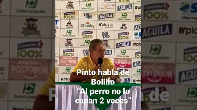 Jorge Luis Pinto 🆚 Bolillo Gómez. “Al perro no lo capan 2 veces, a Bolillo lo conozco”