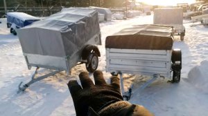Выбор прицепа. Обзор прицепов до 2 м 5 производителей.