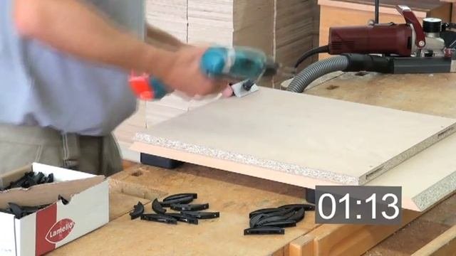 Стяжка мебельная Lamello Clamex P. Hafele-Shop.ru.