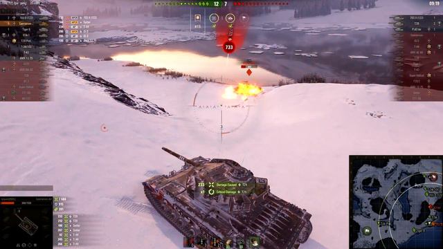 The Craziest Credit Farm! 💰 | World of Tanks Caernarvon Action X Gameplay смотреть онлайн