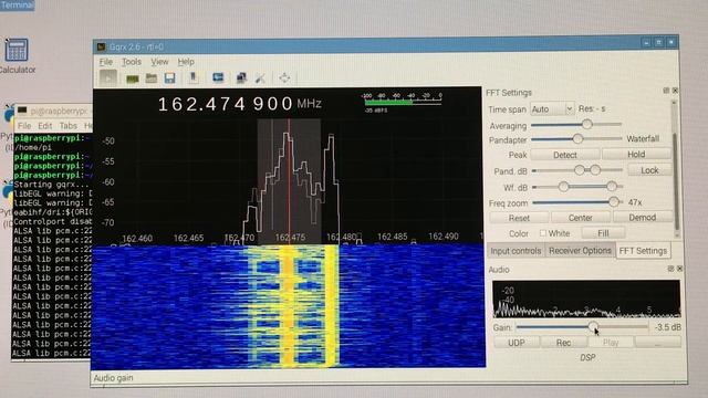 Using GQRX with RTL-SDR on a Raspberry Pi (Linux) смотреть онлайн