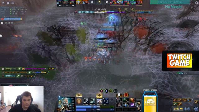 АЙСБЕРГ БОГ ГРОМА НА ЗЕВСЕ, НОВЫЙ БИЛД | DOTA 2 ICEBERG смотреть онлайн