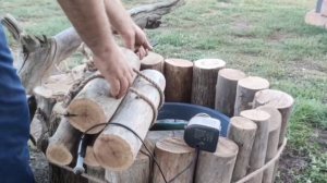 Жена в Восторге от этой Поделки!!! Сделал за 30 минут из Дров и Тазика.
