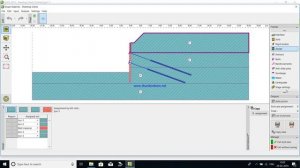 Design of sheet pile with multiple anchor by using of geo5 software