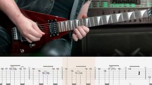 Metallica fade to black intro lesson in tabs