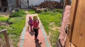 Из деревни в деревню. Поездка в гости к бабушке.