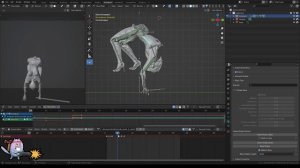 #2 анимация персонажа в blender