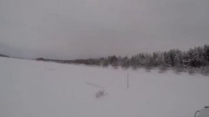 Ловля налима на палки(тычки)зимой