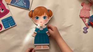 Магнитные куклы-одевашки