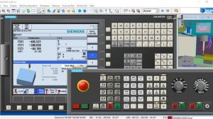 SINUMERIK. Фрезерная. Урок 1. G54. Калибр.