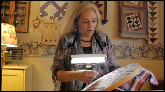 hand quilting for beginners, the rocking motion & knot