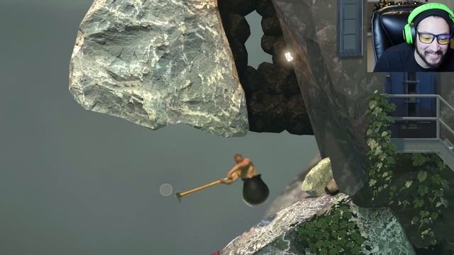 GETTING OVER IT AGAIN + Speedrun REACTION смотреть онлайн
