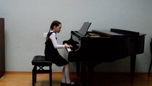 Широкова Елизавета Андреевна, фортепиано, О.Бер Фугетта ми минор, 04.03.2019