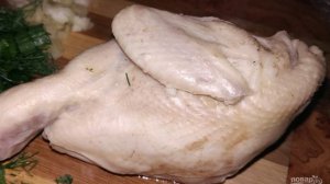 Суп с пшеном и яйцом