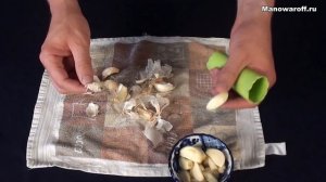 3 способа - как легко и быстро почистить чеснок