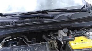 Установка газового упора(амортизатора) на капот Kia sportage 3.