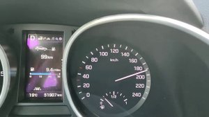 Hyundai Santa Fe 2.2D разгон, динамика.