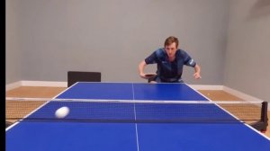 Настольный теннис, урок с переводом.