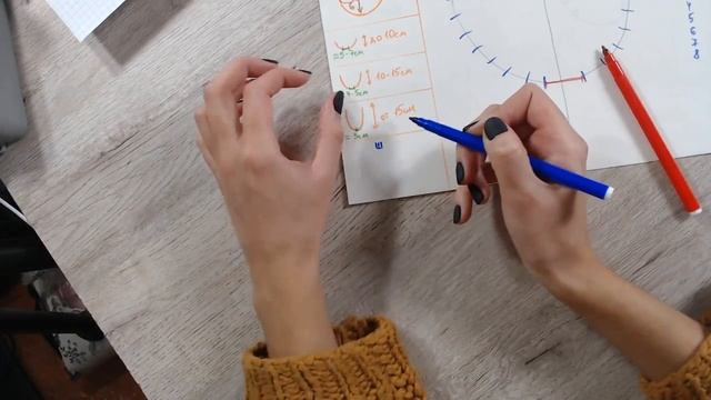 Кардиган с воротником-шалькой. Делаем расчеты V-образного, круглого выреза и скоса плеча | Урок 5 смотреть онлайн