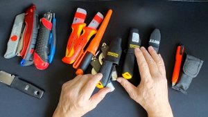 Нож электрика. Решил поменять и добавить.