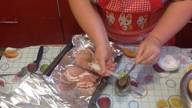 Мясная книжка/ Мясо, запеченное в духовке с сыром и картошкой