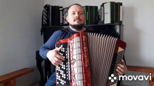 #"Миллион алых роз"#(кавер на баяне)#