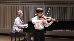 Wesley's Seitz 1 Recital April 10 2016 Two Cameras