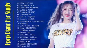 1 hour of kpop piano study | Kpop Playlist 2020 | KPOP BALLAD PIANO COLLECTION
