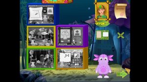 Лунтик учится рисовать 3 часть (игра-прохождение)