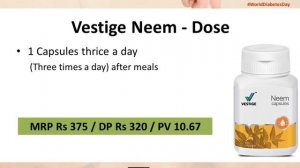 Diabetes and Vestige Neem & Vestige Stevia #WorldDiabetesDay