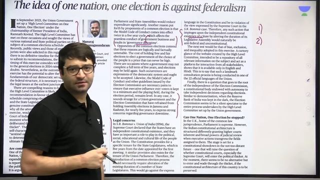 'The Hindu' Analysis By Sarmad Mehraj | 23rd Jan, 2024 | Daily News Analysis | Unacademy IAS Englis